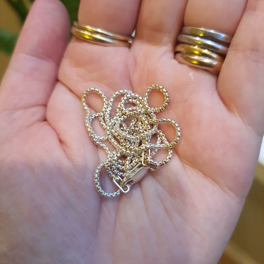 925 Sterling Silver Necklace - Picture 5 of 8